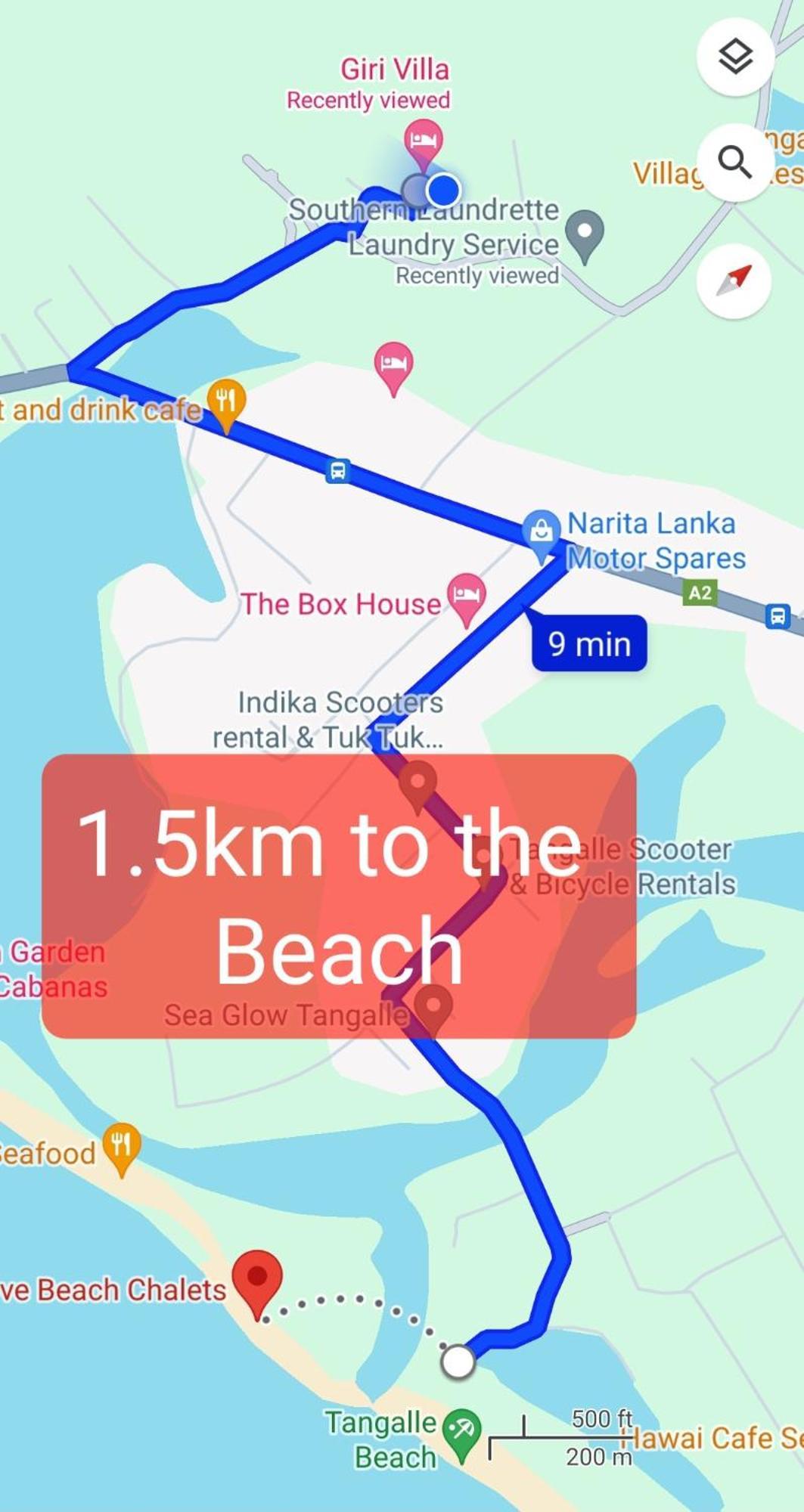 Giri Villa Tangalle Kültér fotó